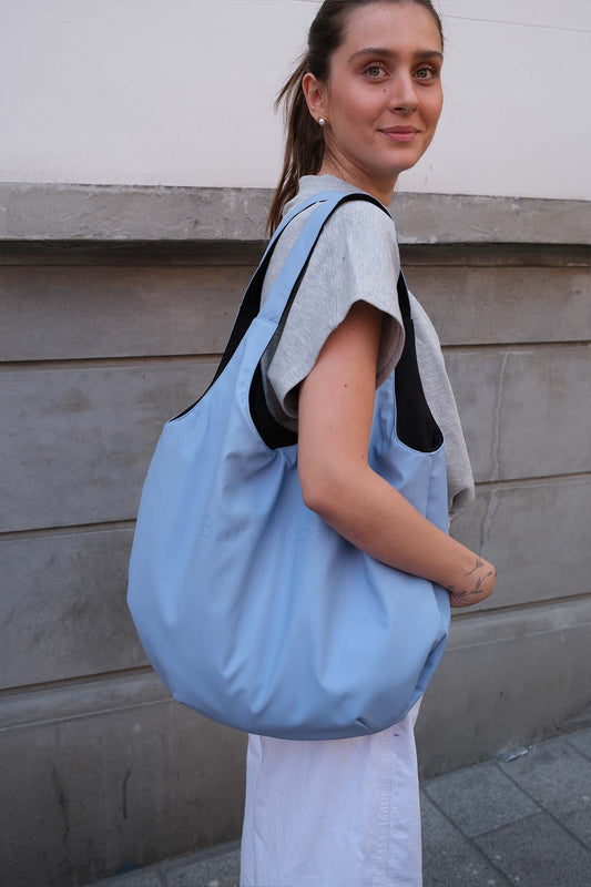 Midi Market Bag - Baby Blue