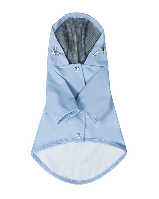 Dog Raincoat - Light Blue