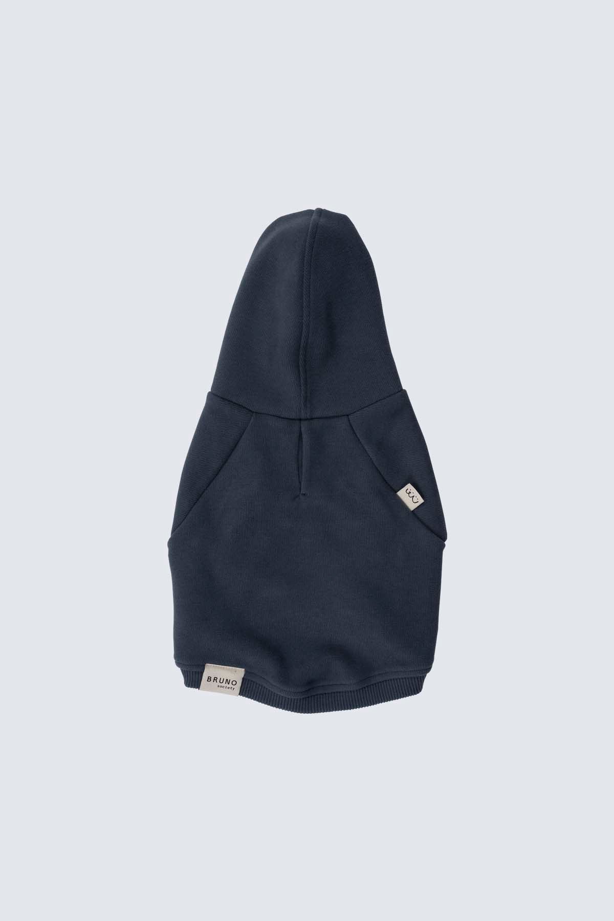 Bruno Cloud Köpek Hoodie - Indigo Night