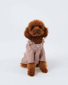Bruno Signature Köpek Yağmurluk - Blush Pink