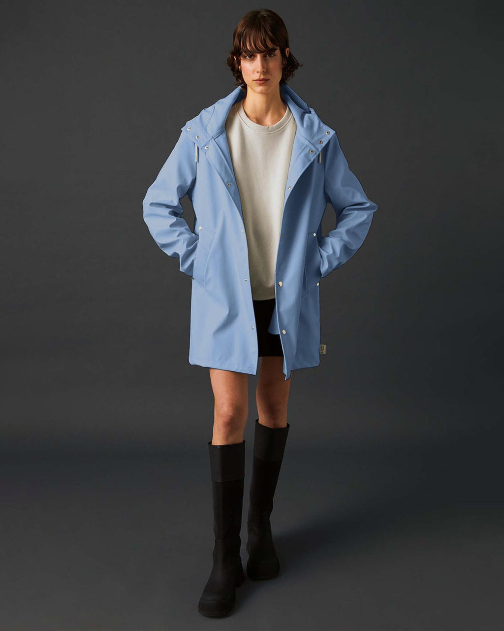 Bruno Signature Kombin Yağmurluk - Cloud Blue
