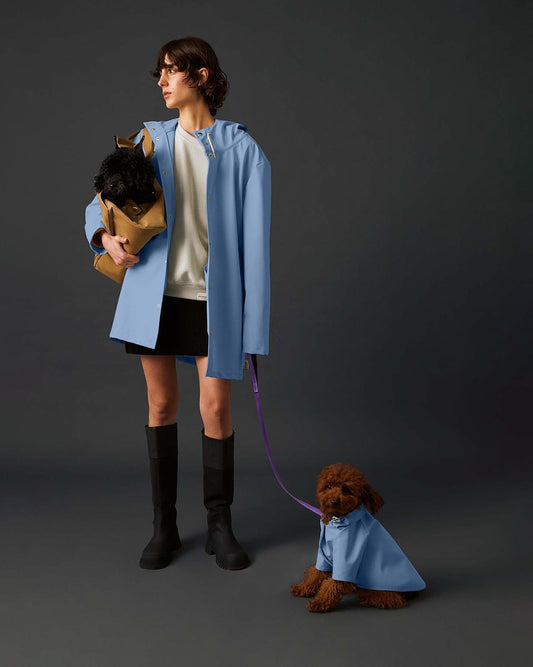 Matchy Raincoat - Light Blue
