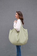 Oversize Market Bag - Matcha Green