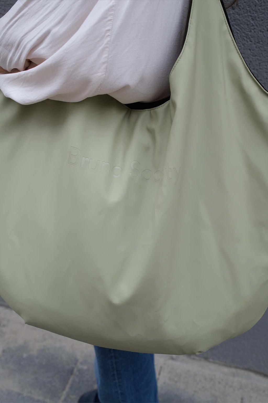 Oversize Market Bag - Matcha Green