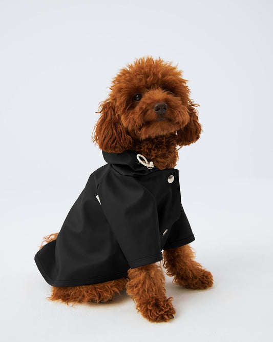 Dog Raincoat - Black