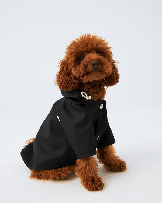 Köpek Yağmurluk - Black