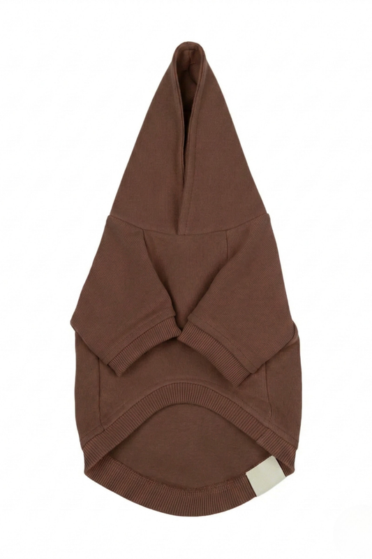 Bruno Cloud Köpek Hoodie - Cocoa Brown