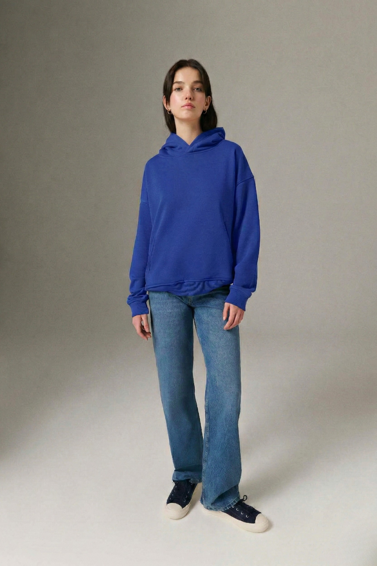Bruno Cloud Unisex Hoodie - Ink Blue