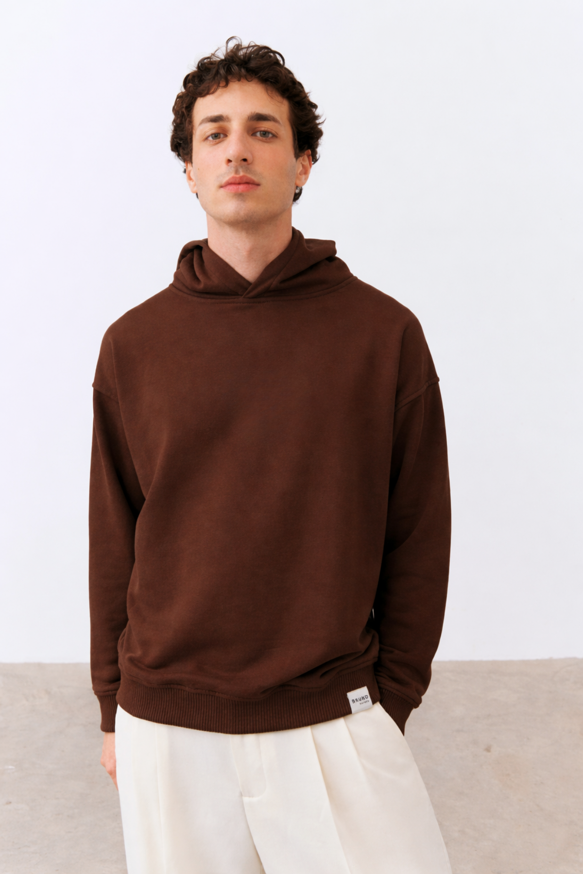 Bruno Cloud Kombin Hoodie - Cocoa Brown