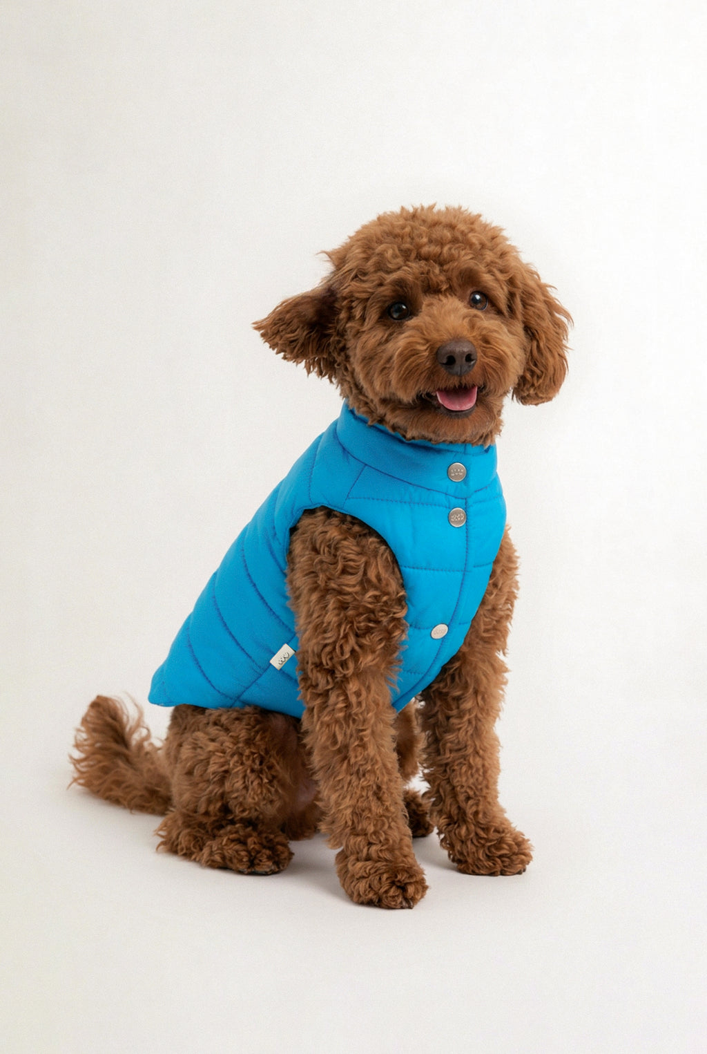 Puffer Vest - Baby Blue