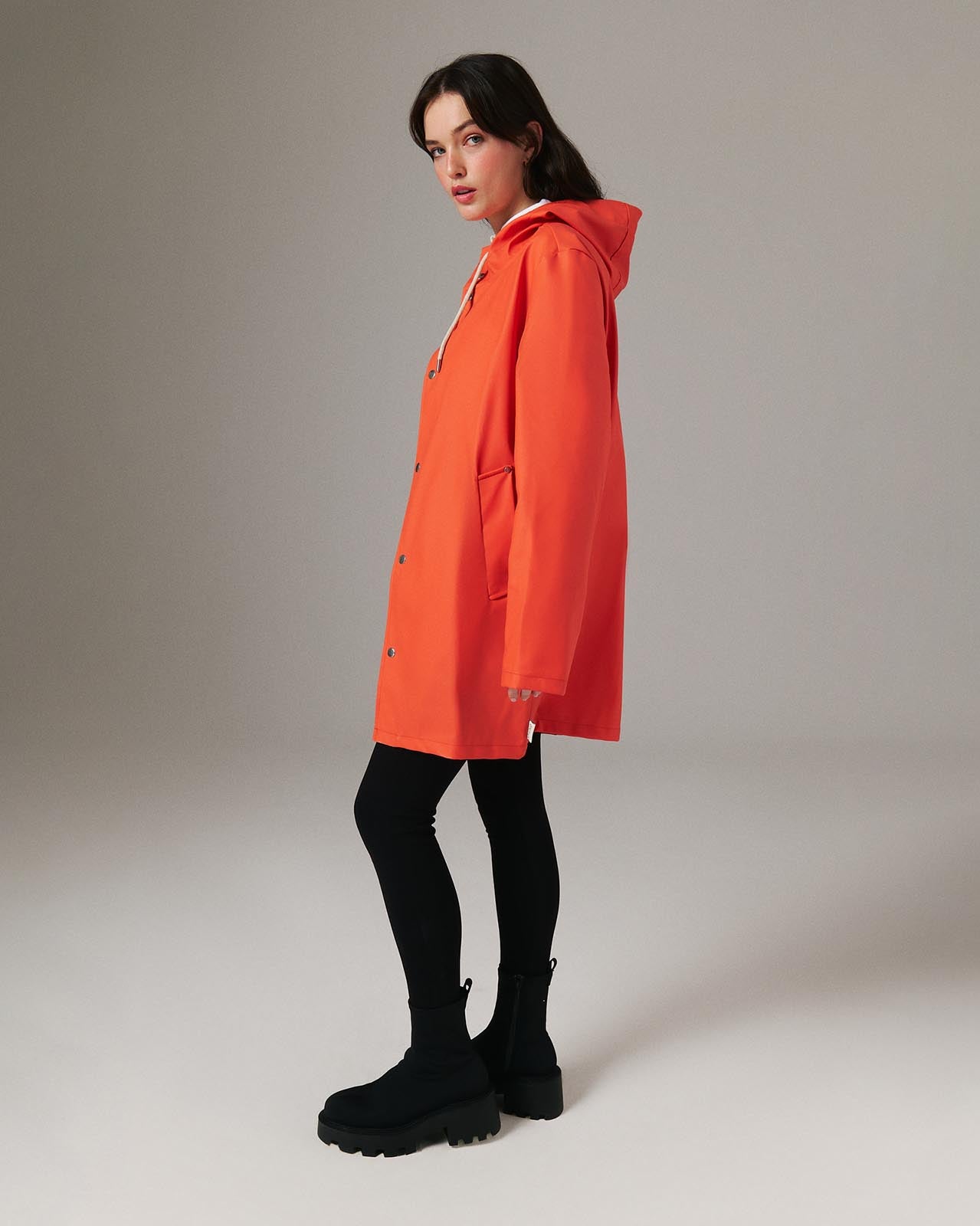 Bruno Signature Unisex Yağmurluk - Poppy Red
