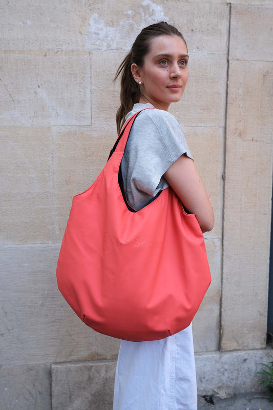 Midi Market Bag - Chili Red