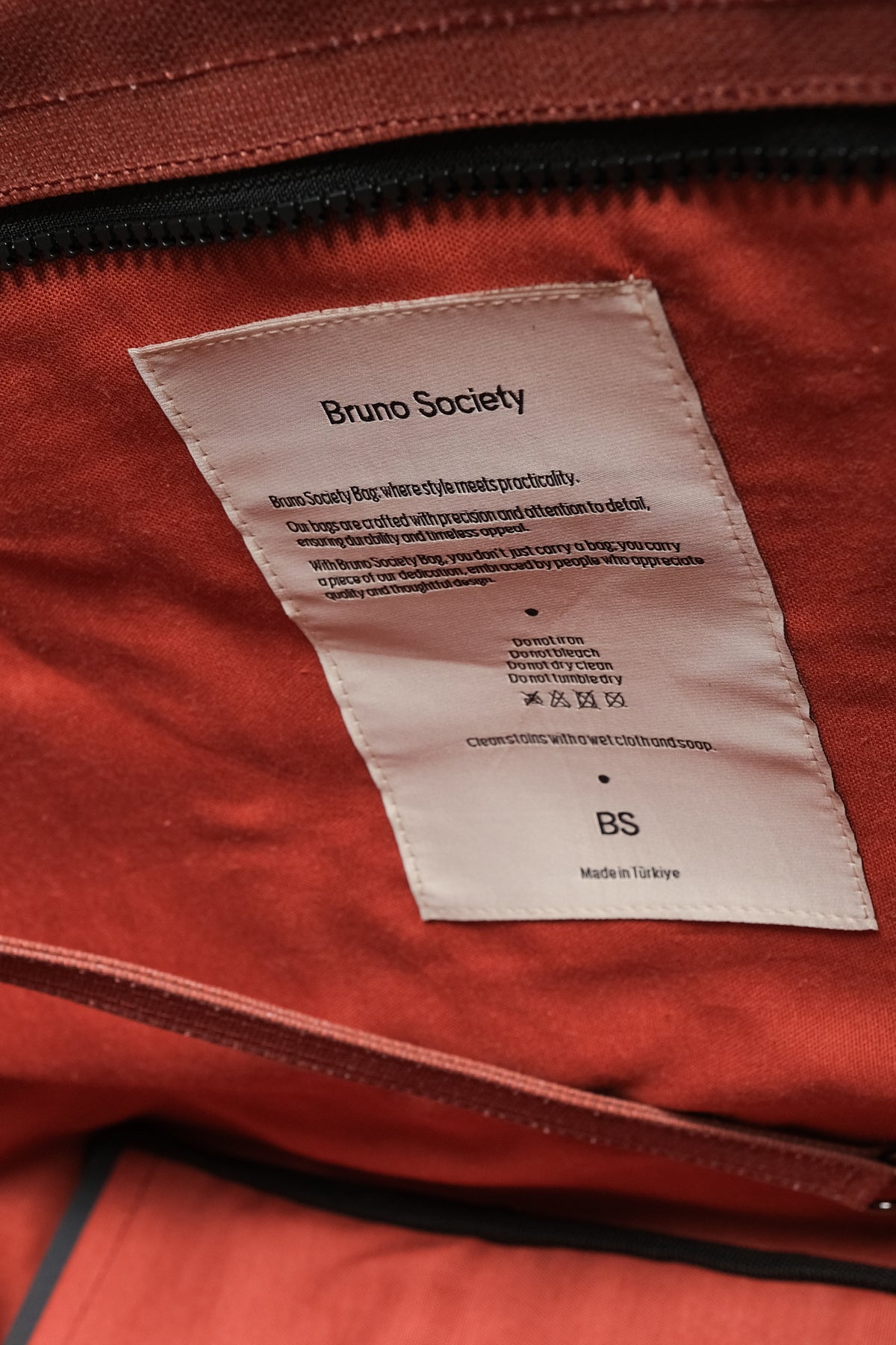 Carrier Bag - Burgundy