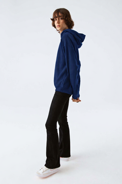 Relaxed fit Hoodie - Horizon Blue