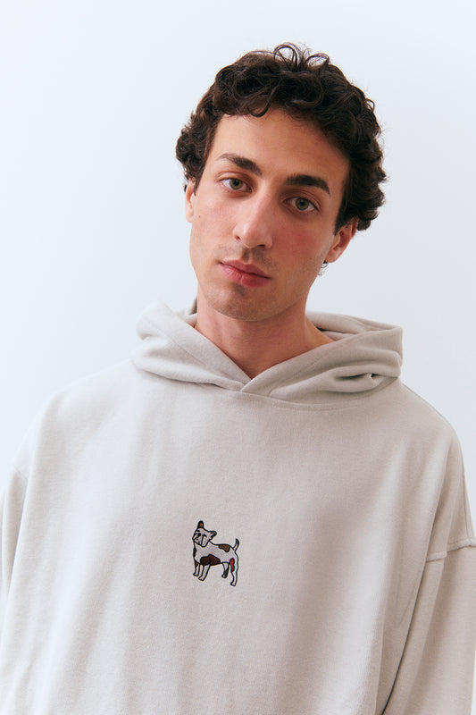 Bulldog Hoodie -Gray