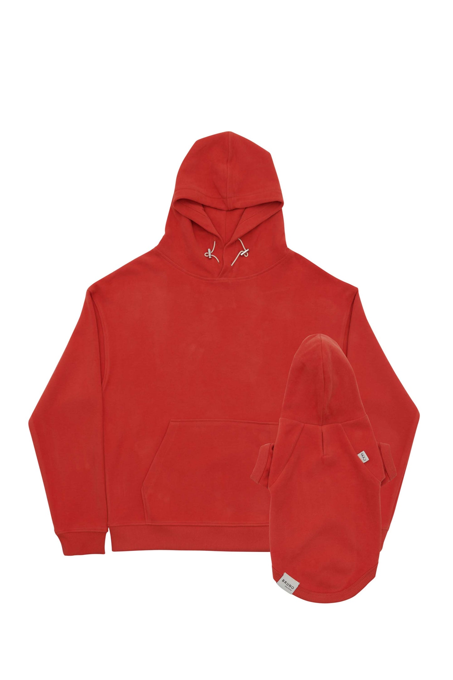 Matchy Hoodie - Light Red