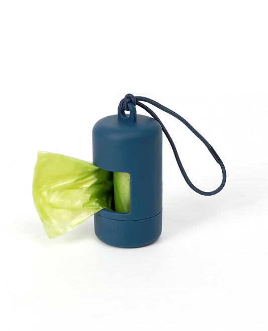 Poop Bag Carrier - Ocean Blue