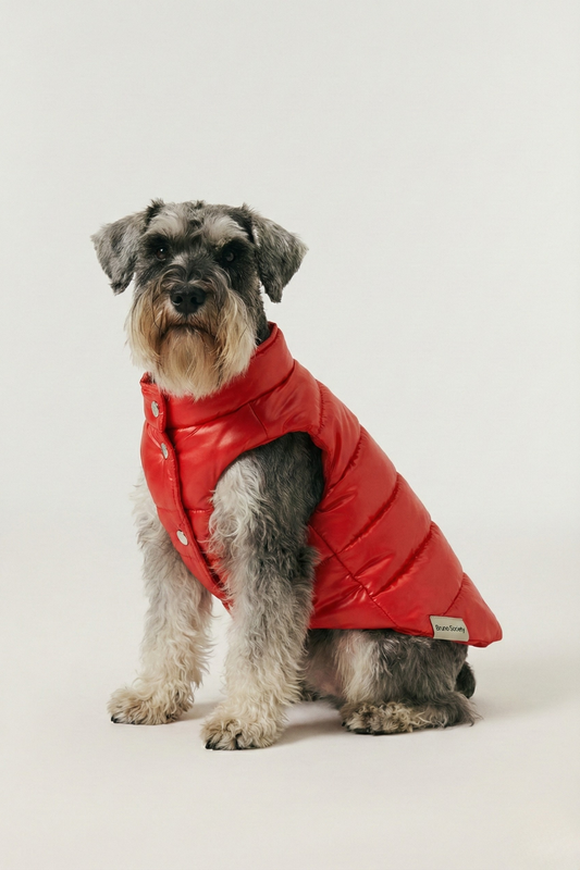 Puffer Vest - Red