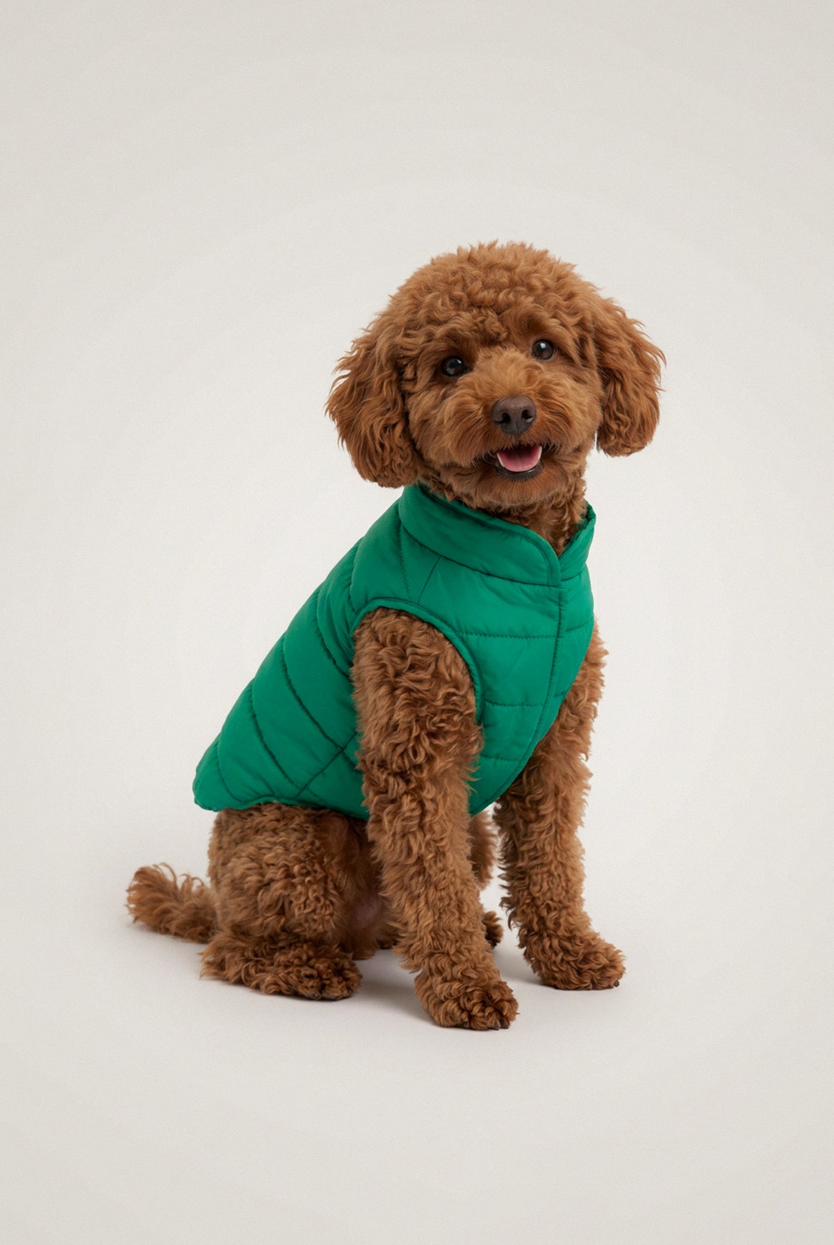 Puffer Vest - Green