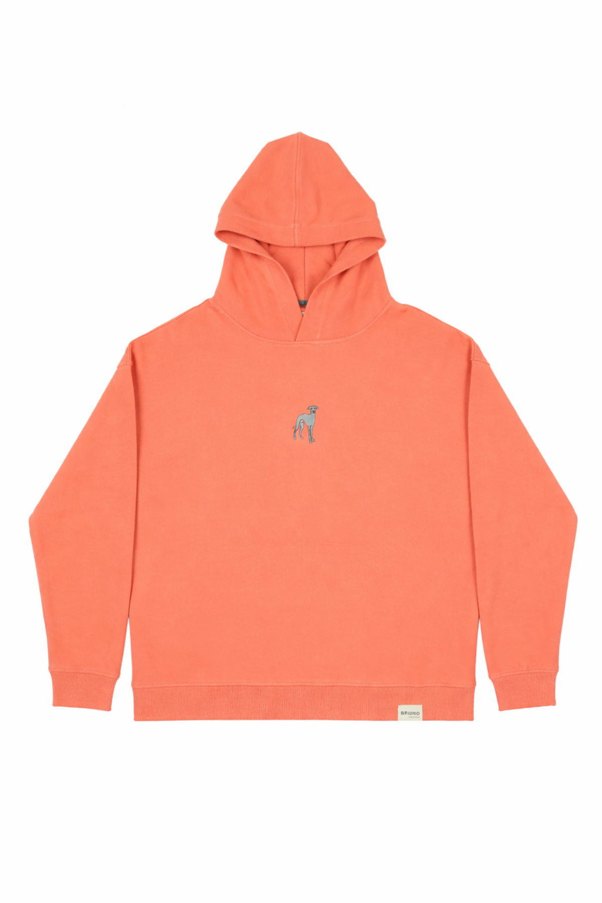 Bruno Flow Unisex Hoodie - Sunset Orange