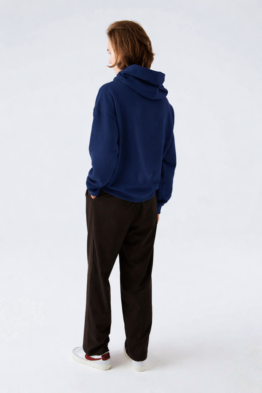 Relaxed fit Hoodie - Horizon Blue