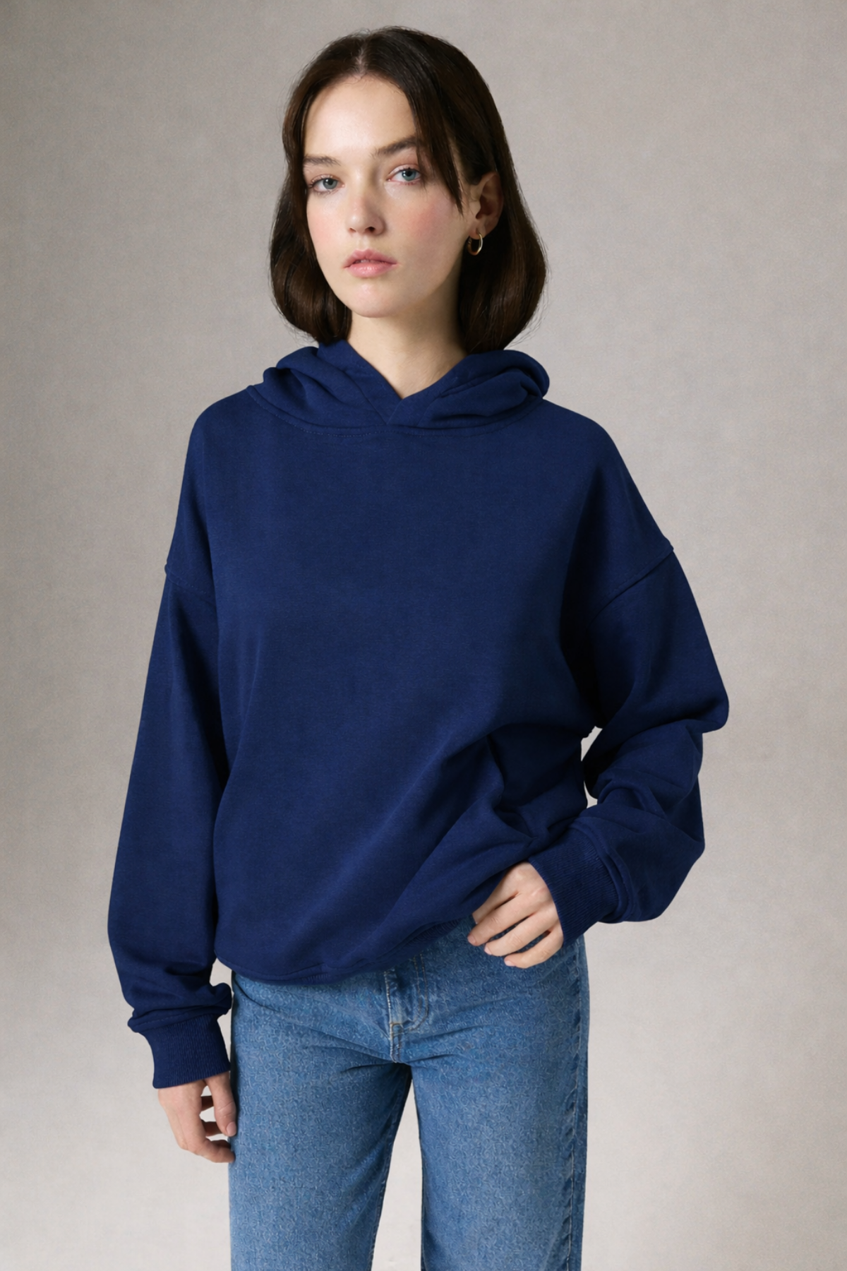 Bruno Cloud Kombin Hoodie - Indigo Night