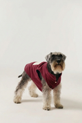Bruno Cozy Köpek Polar Mont - Burgundy