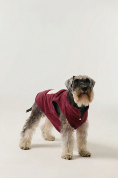 Bruno Cozy Köpek Polar Mont - Burgundy