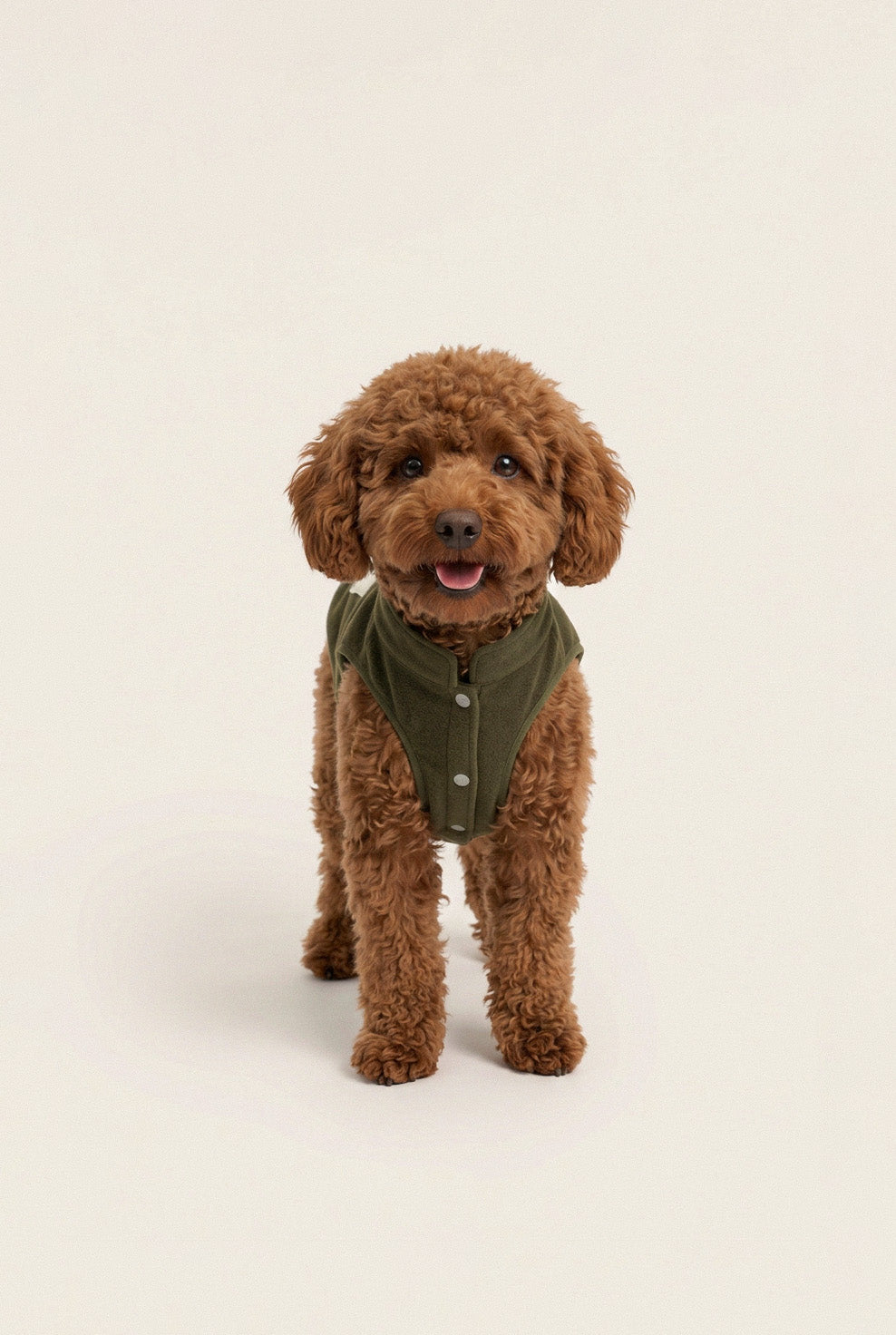 Bruno Cozy Köpek Polar Mont - Sage Green