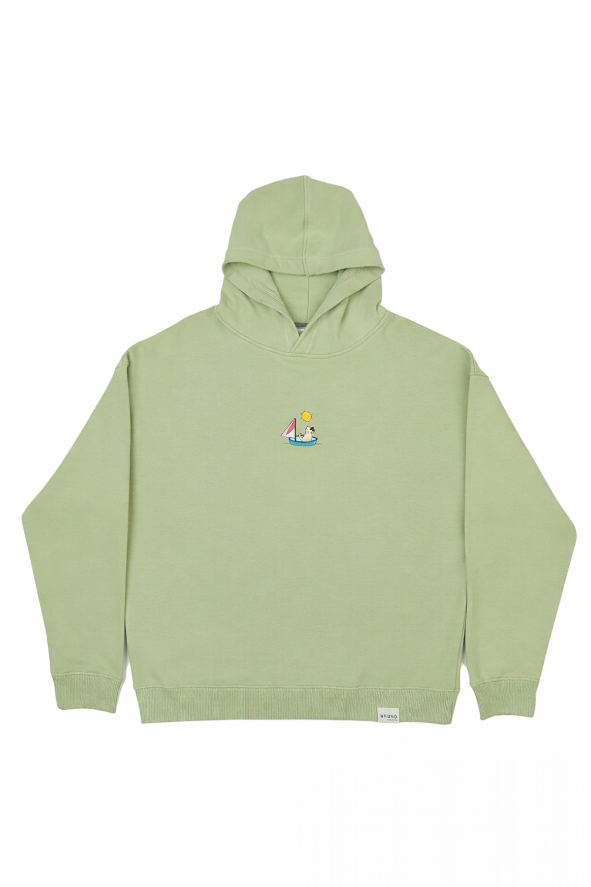 Bruno Flow Unisex Hoodie - Green Tea