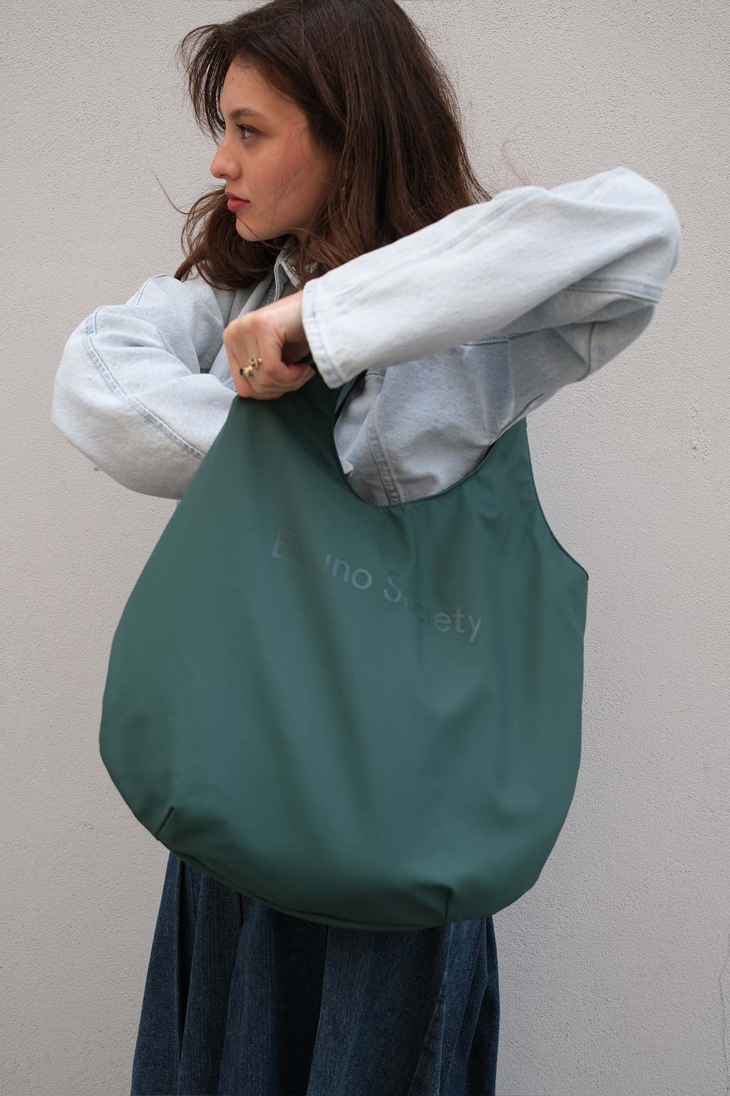 Midi Market Bag - Deep Teal