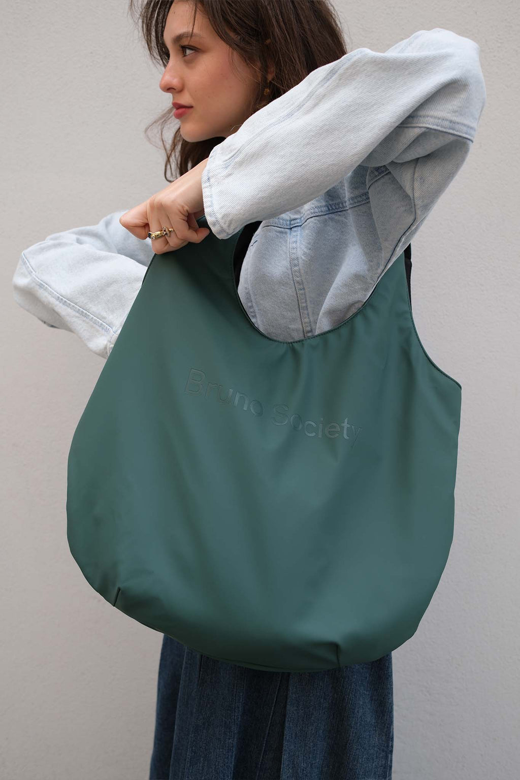 Midi Market Bag - Deep Teal
