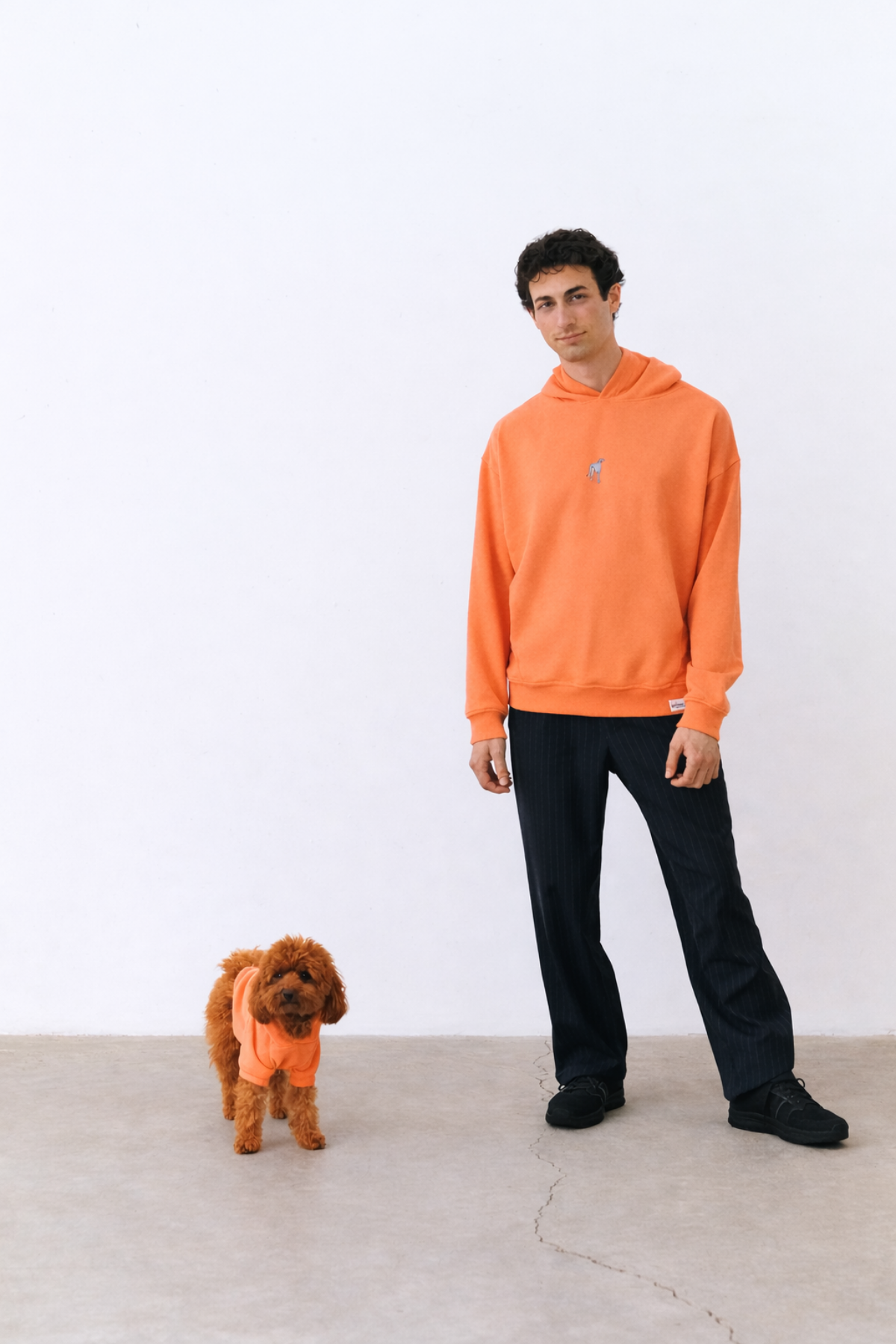 Bruno Flow Kombin Hoodie - Sunset Orange