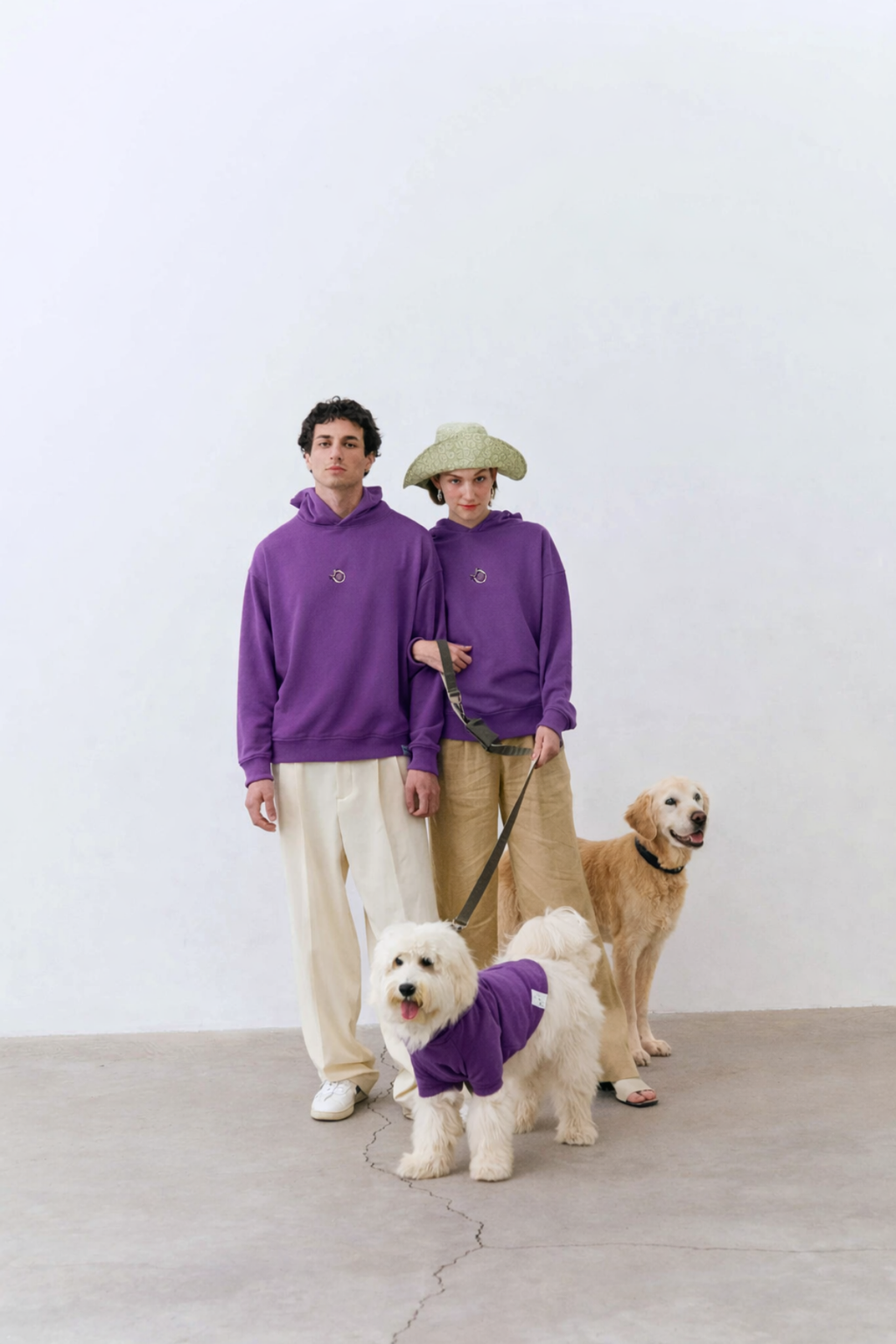 Bruno Flow Kombin Hoodie - Royal Purple