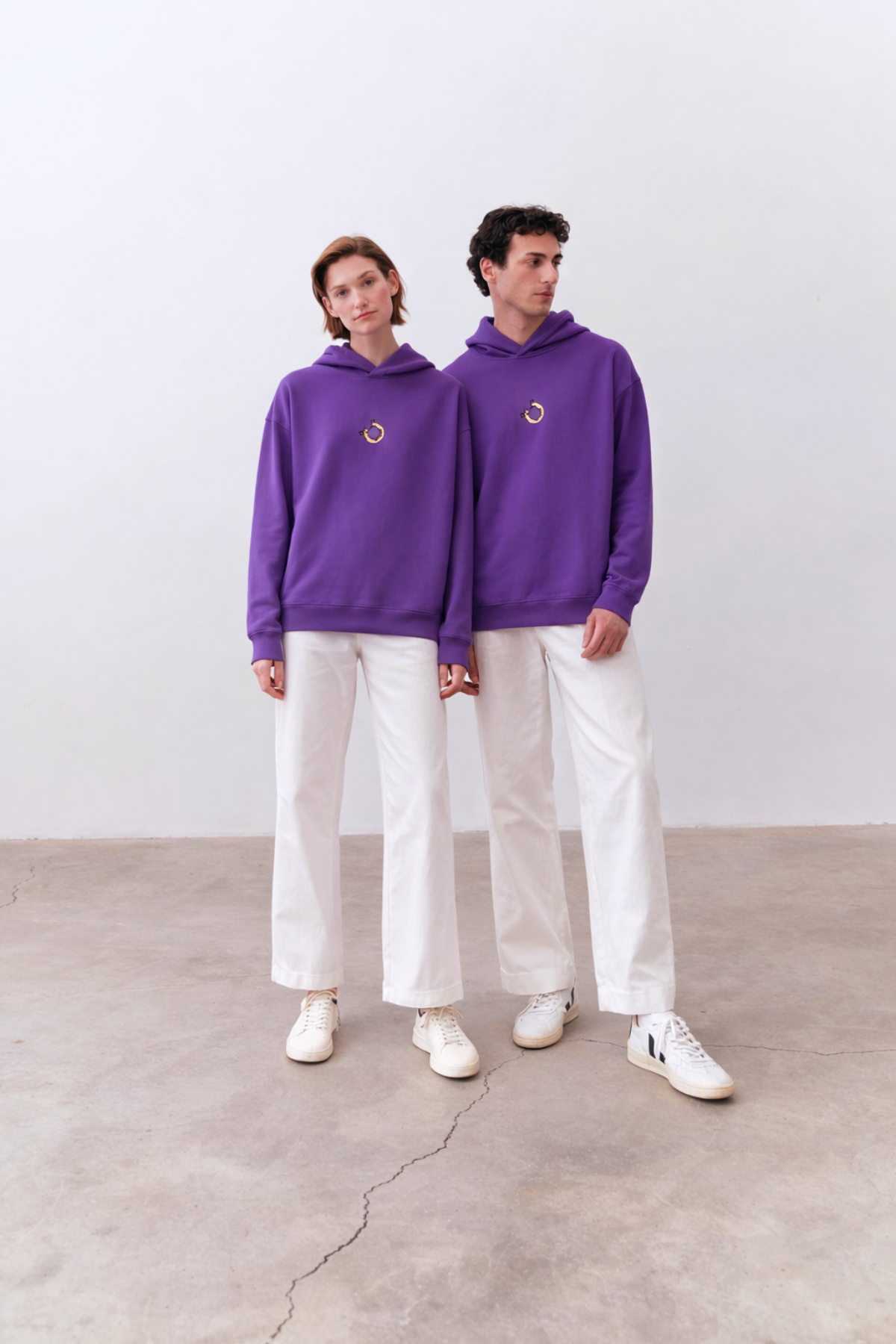 Bruno Flow Unisex Hoodie - Royal Purple
