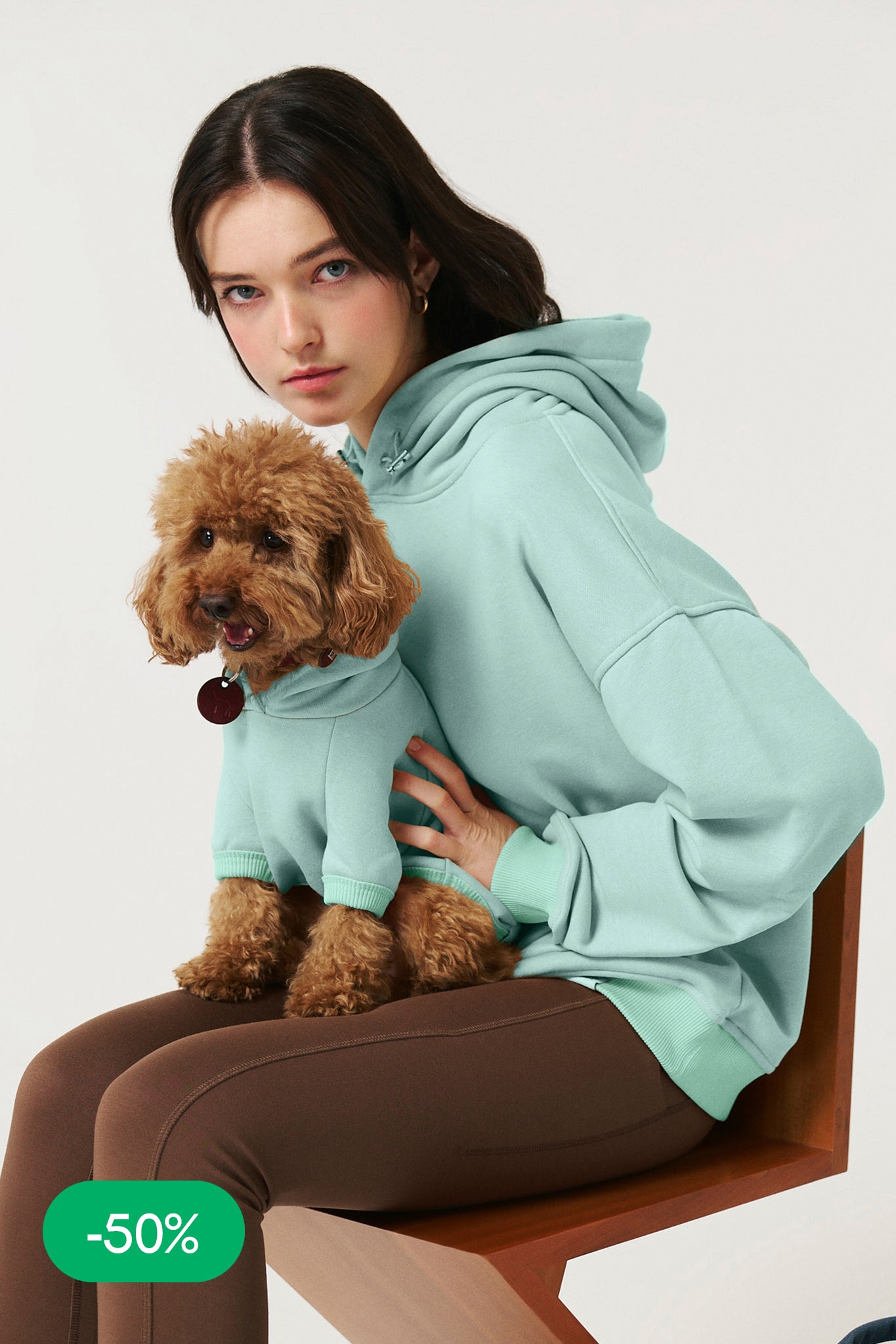 Matchy Hoodie - Mint