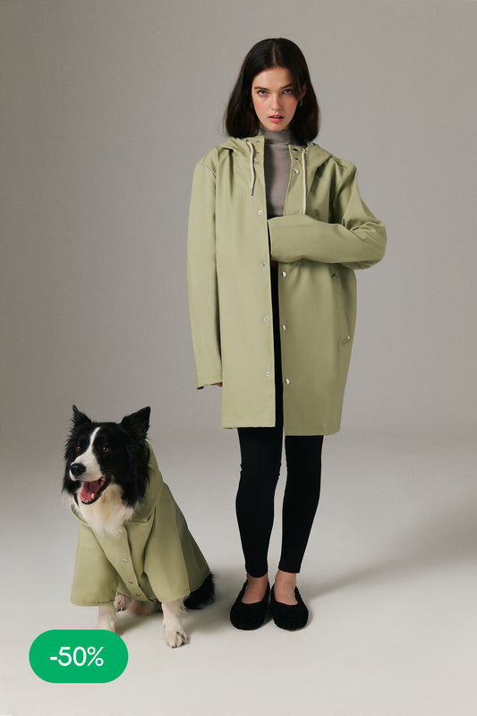 Kombin Yağmurluk - Matcha Green