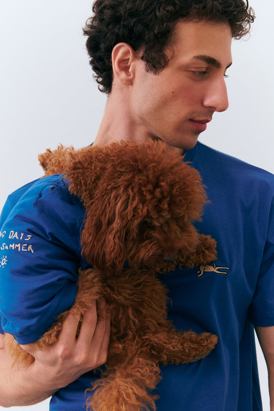 Kombin T-Shirt - Mavi