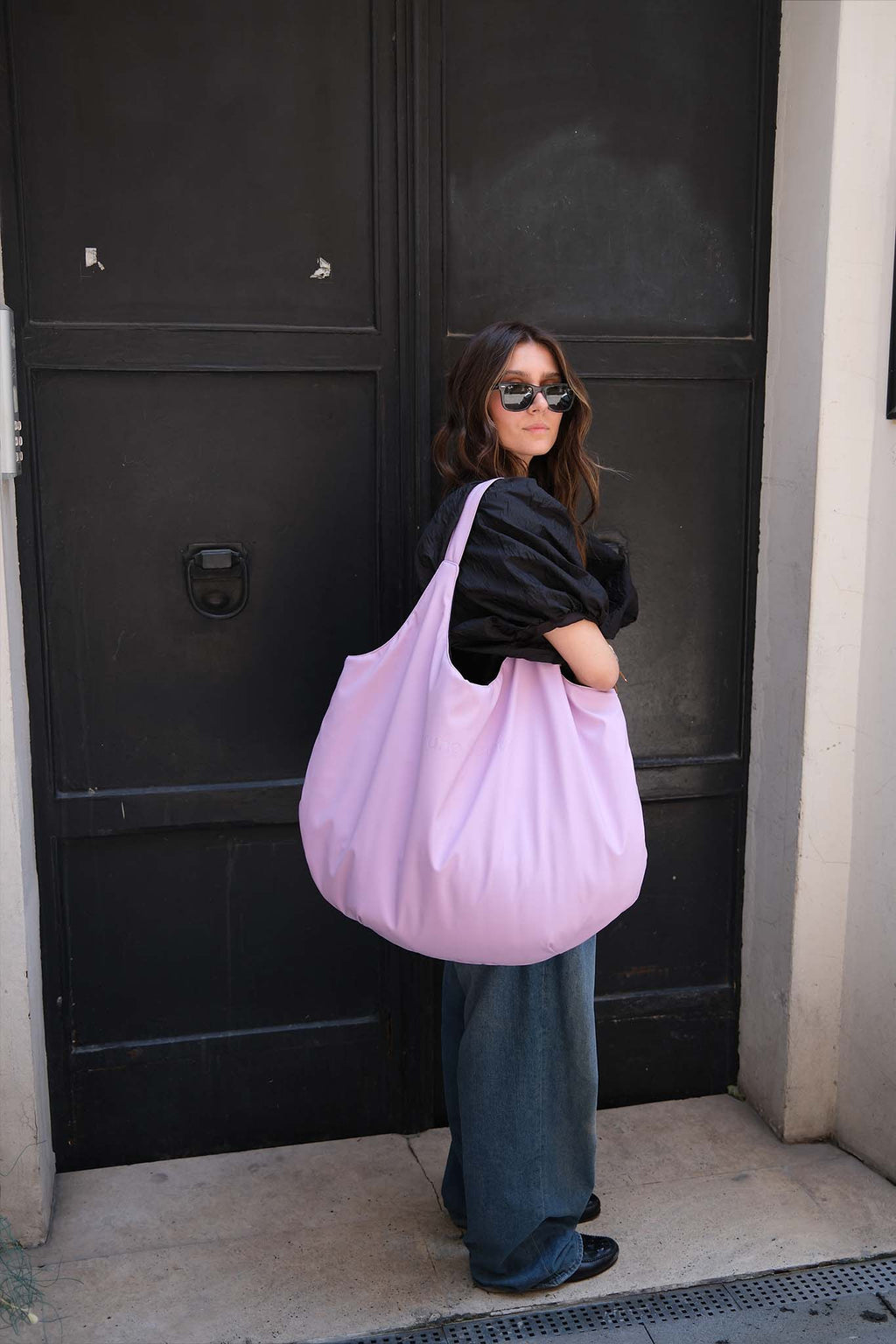 Oversize Market Bag - Lavender Pink