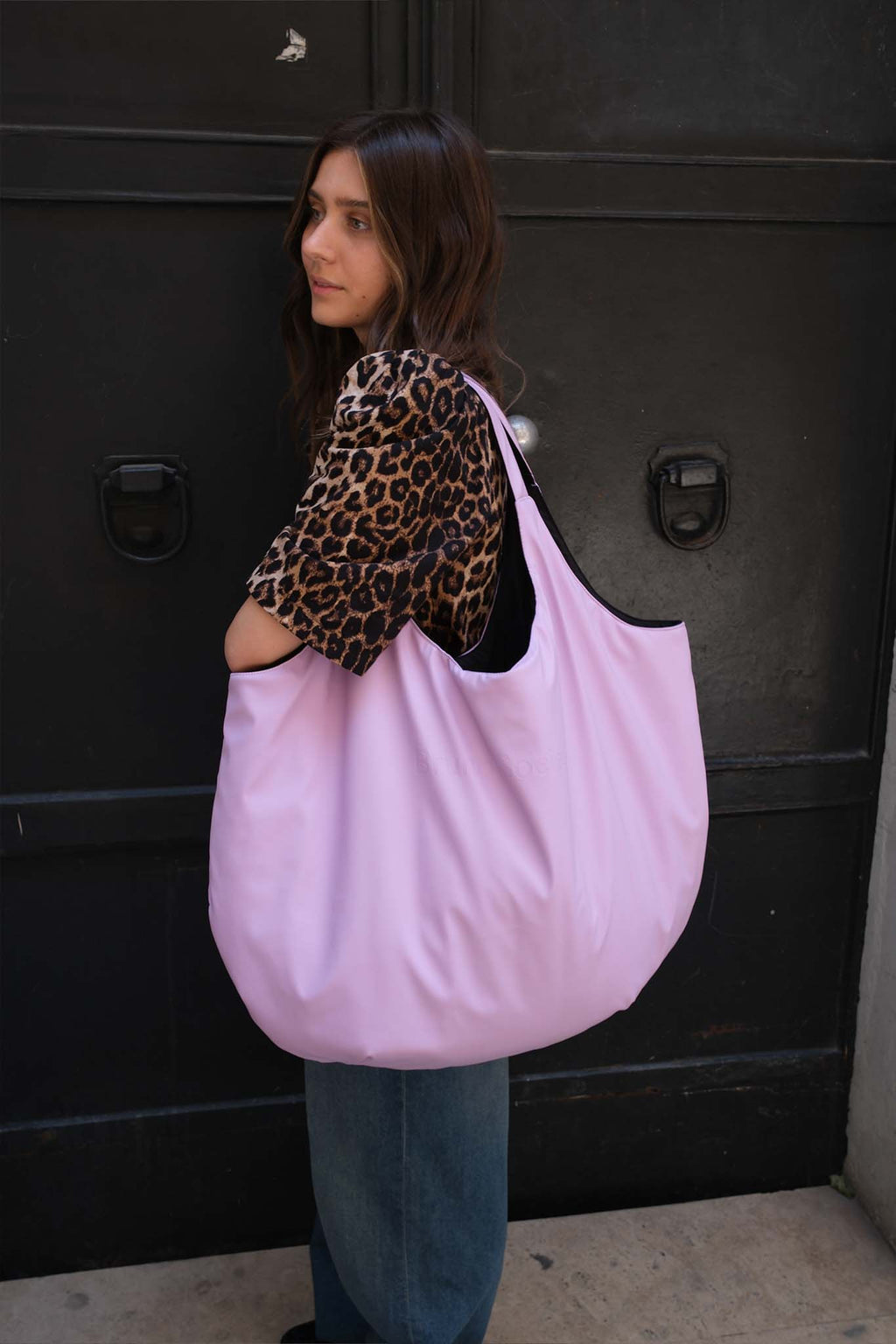 Oversize Market Bag - Lavender Pink