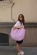 Oversize Market Bag - Lavender Pink