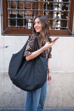 Oversize Market Bag - Noir Black