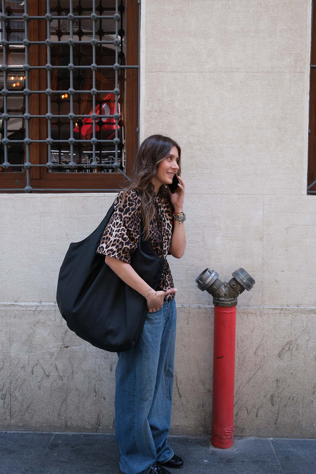Oversize Market Bag - Noir Black