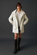 Bruno Signature Unisex Yağmurluk - Ivory White