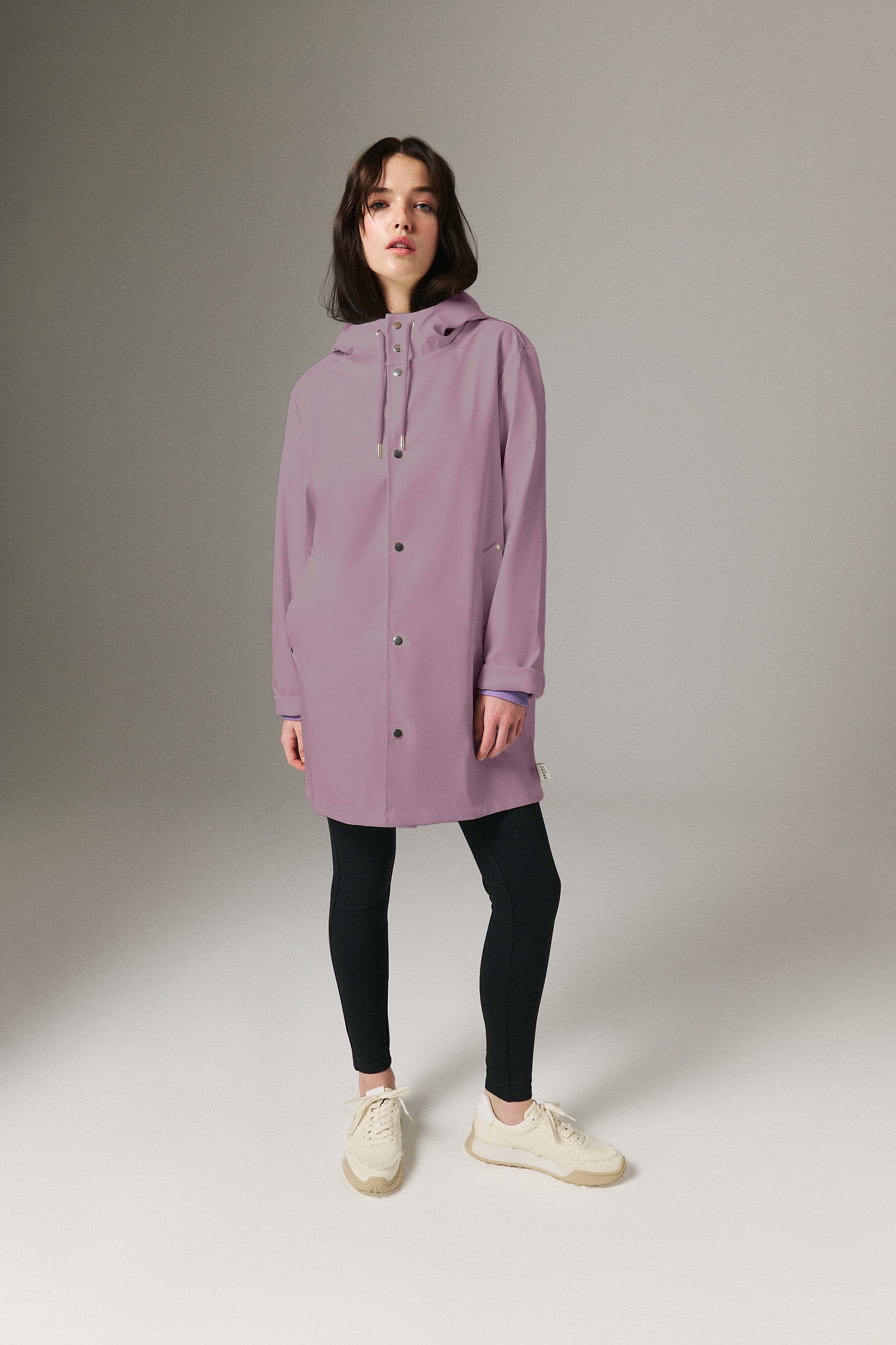 Bruno Signature Unisex Yağmurluk - Orchid Lilac