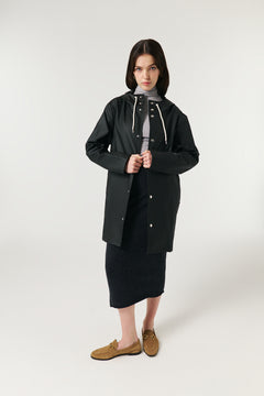 Bruno Signature Unisex Yağmurluk - Noir Black