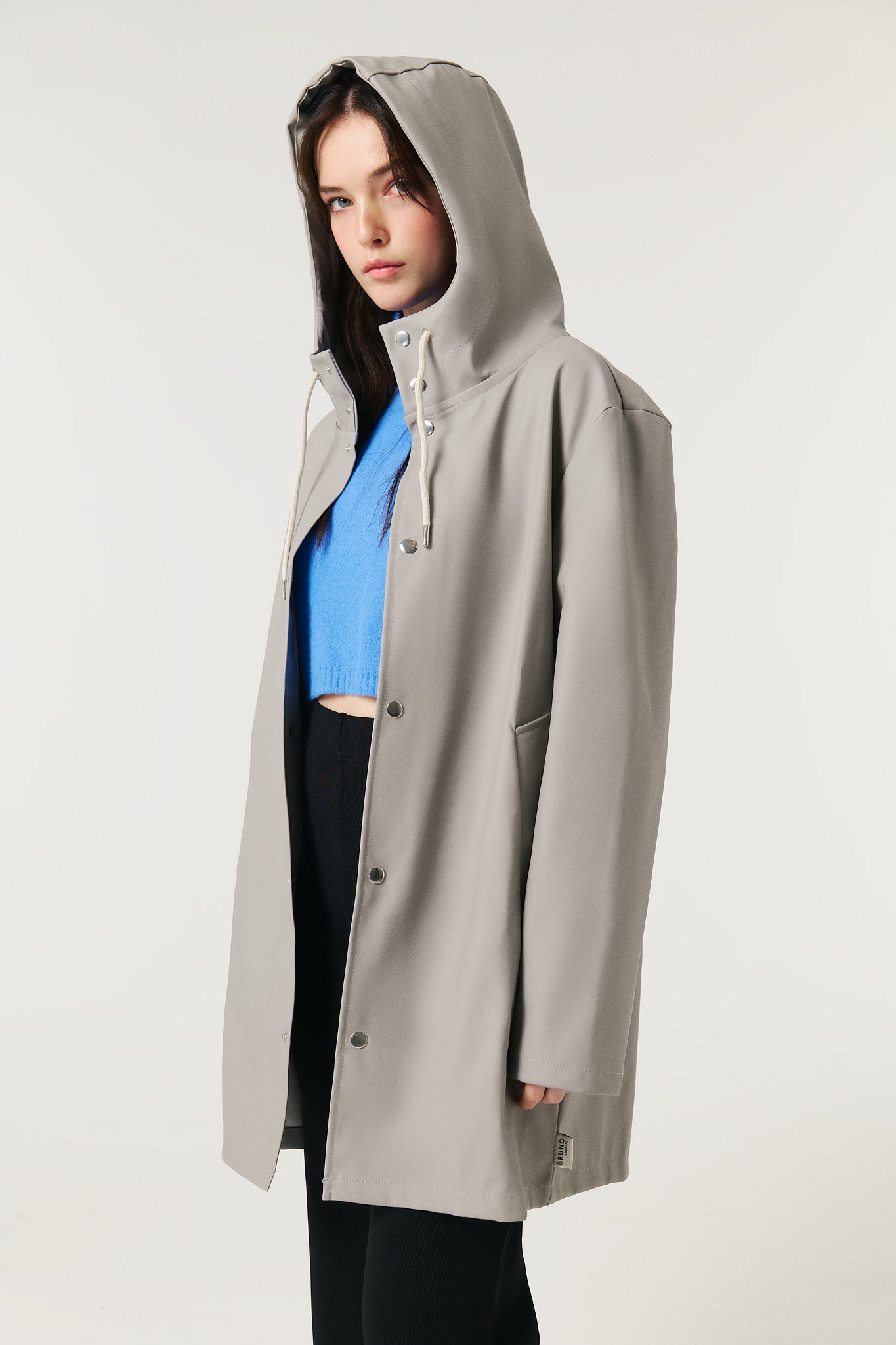 Matchy Raincoat - Gray