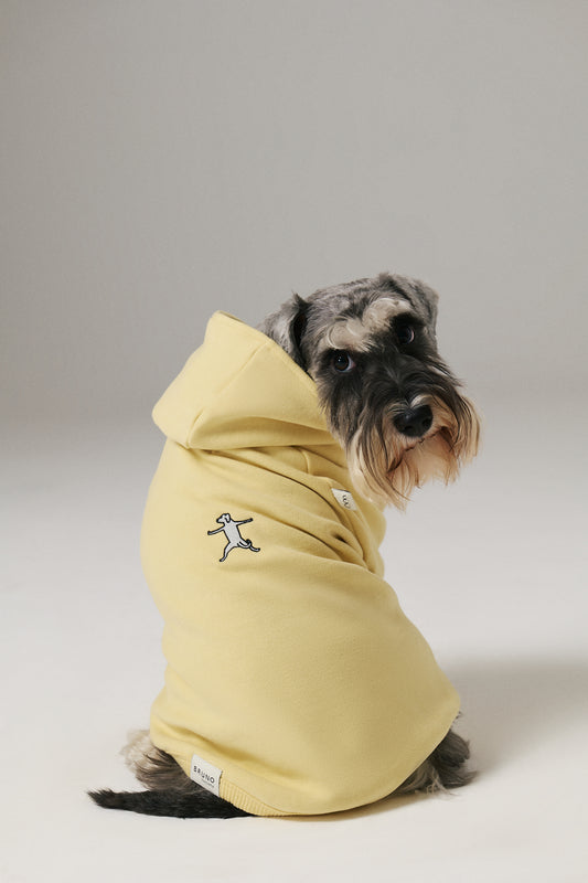 Yoga Köpek Hoodie - Sarı