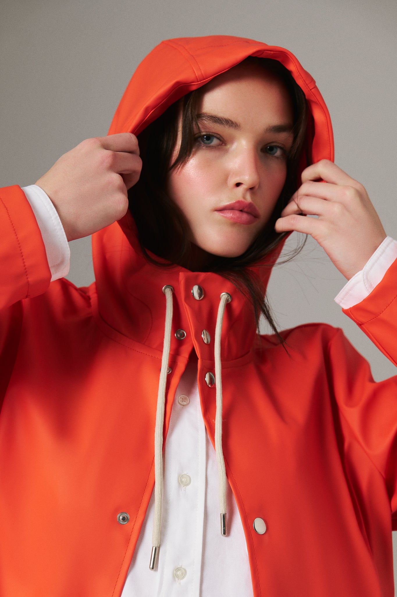 Bruno Signature Unisex Yağmurluk - Poppy Red