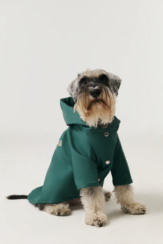 Köpek Yağmurluk - Olive Green
